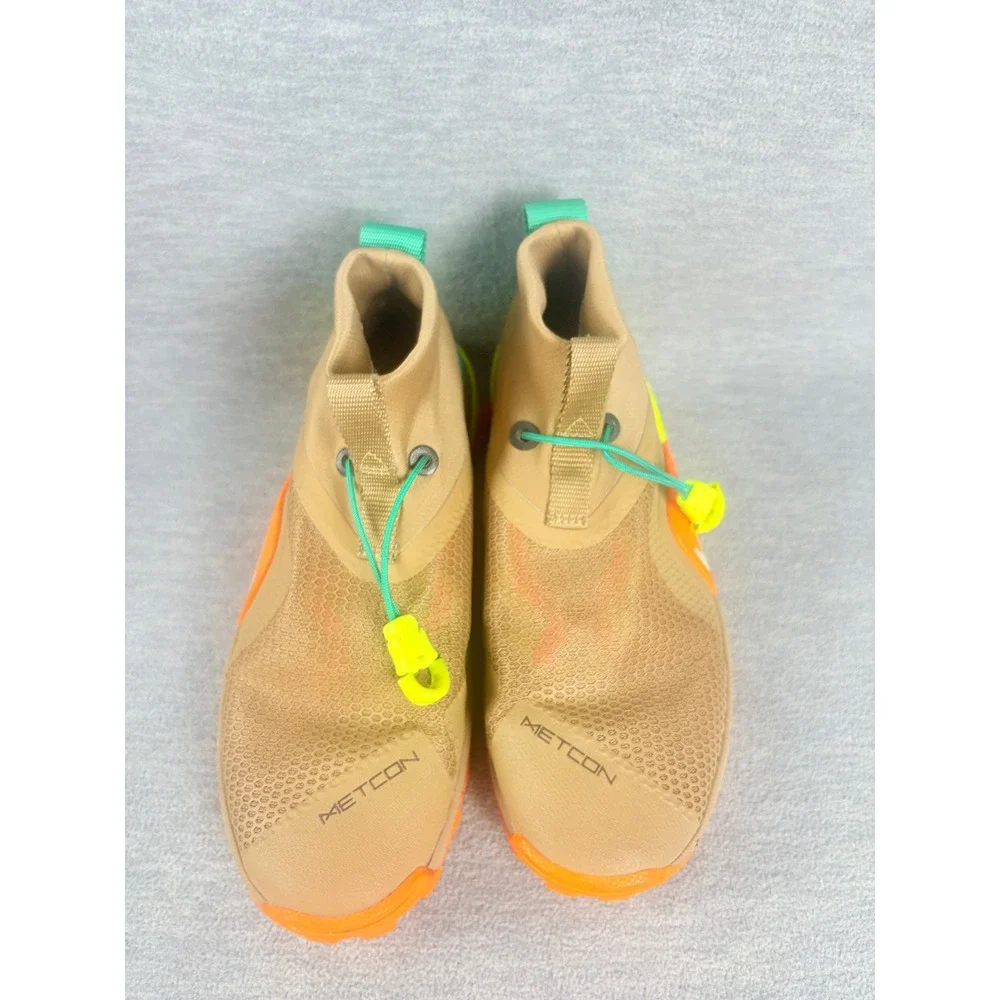 Nike Metcon SF X Training Sneakers Mens 7 Brown Beech Tree Orange Neon Comfort